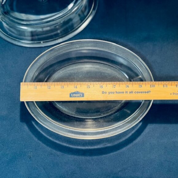 Antique Pyrex Small Oval Covered Casserole 1.5 Quart - First Back stamp Logo - Picture 6 of 13